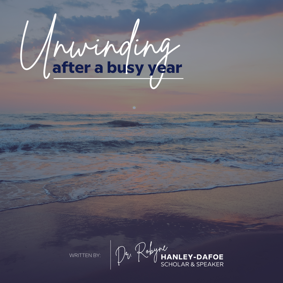 Unwinding after a busy year